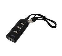 UKCOCO Hub USB Portátil De Puertos Concentrador Múltiple para Pc Expansión De Datos Rápida y Fácil Uso Plug and Play Compatible con Ordenadores y Dispositivos USB