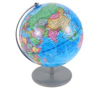 UKCOCO Hucha con Forma de Globo Terráqueo Metálica de 20 CM Adultos Caja de Ahorros Educativa con Acabado Pintado Tarro Práctico para Guardar Dinero Decoración Infantil y Ahorro