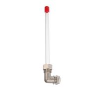 UKCOCO Indicador de Nivel de Agua para Tanque y Piscina, Medidor Resistente a Altas Temperaturas y Presiones, Material Acrílico y Metal, Diámetro 13mm y 16mm, Uso Doméstico E Industrial