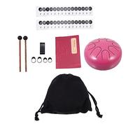 UKCOCO Instrumento De Lengüeta De Acero Lotus Musical Elegante Instrumento De Acero Creativo Para Meditación Opción De Obsequio Para Principiantes