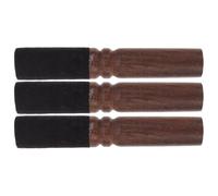 UKCOCO Instrumentos Sonoros de Madera para Cuencos, 3 Mazos Portátiles Mango Seguro, Aptos para Cuencos de Terapia y Prácticas Budistas