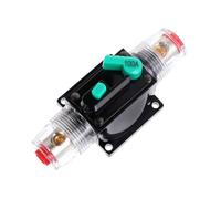 UKCOCO Interruptor Automático Reiniciable para Coche Disyuntor con Recuperación Manual para Protección de Sistemas de Audio y Energía Automotriz