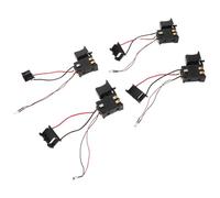 UKCOCO Interruptor de Gatillo Interruptor de Control de Plástico y Metal 4 Piezas con LED Integrado, Portátil y Ligero para Llave de Impacto de Batería para Taller y Trabajos