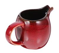UKCOCO Jarra de Leche de Cerámica con Asa y Boquilla Jarra para Café y Crema Diseño Clásico para Cocina Restaurantes y Fiestas Capacidad Moderada Color