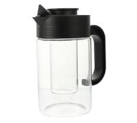 UKCOCO Jarra de Vidrio Resistente al Calor con Tapa Hermética para Bebidas Frías y Jugos Accesorio Doméstico Multifuncional para Suministro de Bebidas