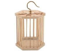 UKCOCO Jaula para Insectos para Mascotas Contenedor De Bambú para Grillos Terrario De Madera Cría De Insectos Caja De Observación para Criadero De Mascotas