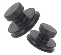 UKCOCO Juego de 2 Mangos de Succión para Cuencos, Ventosas de Goma Antideslizantes, Accesorio para Cuencos de Sonido Budista en Terapia Sonora