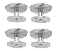 UKCOCO Juego De 4 Patas De Repuesto Ajustables para Muebles Patas De Acero Inoxidable para Gabinetes De Altura Ajustable