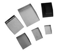 UKCOCO Juego de 9 Palas de Acero Inoxidable para Joyería Pala Plana para Piedras Sueltas y Cuentas Surtido en Tonos Claros y Oscuros Herramienta Precisa para Clasificación y Fabricación