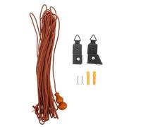 UKCOCO Juego de Accesorios para Cortinas de Bambú Cuerda Resistente y Diseño Vintage, Compatible Persianas Enrollables y Sistema de Elevación Natural Color Aleatorio