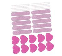 UKCOCO Juego de Herramientas para Uñas 30 Piezas, Limas y Pulidores de Esponja Pequeños, Portátiles y Ligeros para Manicura en Casa, Kit de 10 Sets Palitos, Adecuado para Cuidado de Uñas