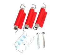 UKCOCO Juego de Muelles de Tensión Metálicos para Puente de Trémolo de Guitarra Eléctrica Color Rojo Kit de Accesorios para Instrumentos Musicales Repuesto para Selletas y Puente de