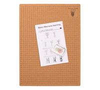 UKCOCO Juego de Tablero de Corcho para Macramé 11x15 Pulgadas 50 Alfileres en T para Tejer, Kit de Herramientas DIY Tablero de Rejilla Doble Cara para Principiantes, Accesorios