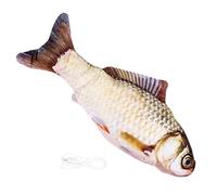 UKCOCO Juguete Eléctrico De Saltarín para Gatos Simulación Interactiva Catnip Estimula Curiosidad y Evita Daños Muebles para Mascotas Interiores