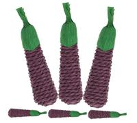 UKCOCO Juguete Masticable para Hámster y Conejos De Divertido, Seguro y No Tóxico, Tamaño Pequeño, Adecuado para Masticar y Aliviar La Soledad De Mascotas Pequeñas