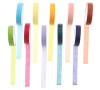 UKCOCO Juguetes para Morder Loros y Periquitos De Cartón Resistente, Set De 10 Piezas, Colores Vivos, para Ejercicio De y Patas, Aptos para Jaulas y Aves Pequeñas