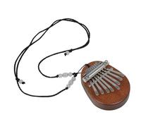 UKCOCO Kalimba Colgante Mini Piano de Pulgar Instrumento Musical Portátil para Principiantes para de Navidad y Cumpleaños Compacto y Creativo