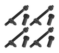 UKCOCO Kit de 8 Tornillos Tensor de Cadena para Motosierra, Ajustador del Tensor del Eje, Compatible 45cc 52cc 58cc, Piezas Metálicas de Alta Durabilidad para Mantenimiento y Corte