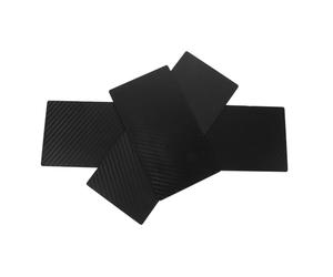 UKCOCO Kit De Tinte Cabello 3 Piezas Tablero Para Colorear Negro Rayado Tamaño Medio Herramienta Profesional Para Salón y Uso Personal Aplicación Uniforme De Color