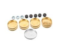 UKCOCO Kit Tapón Congelación Motor Latón Tapón Expansión Refrigerante Diseño Estanqueidad Compatible Fácil Instalación Resistente Temperaturas Extremas