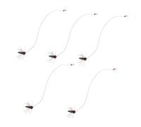 UKCOCO Kitten Teaser Replacement Heads Fly Shaped Interactive Cat For Indoor Chasing and Playing Fun