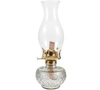 UKCOCO Lámpara de Queroseno de Colección Vintage para Escritorio de Retro Elegante y Delicada, Fácil de Limpiar para Dormitorio