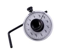 UKCOCO Llave Dinamométrica Ajustable de Hierro Orificio Cuadrado Negro, Medidor de Ángulo de Torsión para Taller y Reparación, Herramienta Manual Precisa para Torque y Apriete