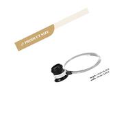 UKCOCO Lupa de Relojero con Diadema y Correa de Acero Extraíble Lupa Portátil para Joyeros y Reparación de Relojes Ligera y Cómoda para Uso Prolongado