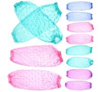 UKCOCO Mangas Largas Impermeables de Pvc para Cocina, Funda Protectora Resistente al Agua y Aceite, Fáciles de Poner y Quitar, para Hombres y Mujeres Color Aleatorio