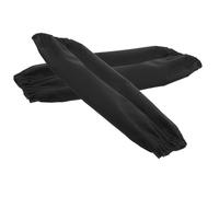 UKCOCO Mangas Protectoras para Cocina Impermeables y Resistentes al Aceite, Fundas Elásticas para Brazo Negras, Largas y Reutilizables para Limpieza, Jardinería y Tareas Domésticas