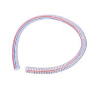 UKCOCO Manguera Flexible de PVC Reforzada Alambre Transparente Manguera de Succión y Drenaje para Agua y Aceite 10 Metros Alta Resistencia y Visibilidad Clara