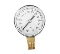 UKCOCO Manómetro de Presión de Agua para Piscina Psi Medidor Análogo de Presión de Filtro de Npt Útil y Duradero para Jardín y de Piscina