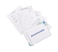 UKCOCO Manual De Extensión De Pestañas Guías De Mapeo Para Principiantes Tableros De Práctica Almohadillas Para Injertos De Pestañas Libro De Ejercicios Para Entrenamiento