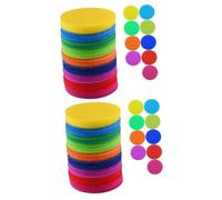 UKCOCO Marcadores De Alfombra Coloridos Para De Puntos De Suelo Para Educación Preescolar Perfectos Para Organización Clases Ejercicios 50 Piezas*2