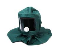 UKCOCO máscara capucha chorro arena antipolvo máscara capucha a prueba viento máscara chorro arena arenado herramienta