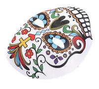 UKCOCO Máscara de Calavera para Día de Muertos Hecha de Eva Diseño Intrincado y Delicado, Fácil de Usar para Fiesta de Halloween y Duración Prolongada