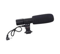 UKCOCO Micrófono De Entrevista para Videocámara DSLR Ligero Compacto Compatible Grabación y Vlogs, Sonido Claro y Portátil para Periodistas y Creadores De Contenido