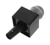 UKCOCO Micrófono De Juguete De Simulación De Accesorio De Micrófono para Presentaciones De rol Jueguen Estación De Bandera para Fiestas y Disfraz De Escenario