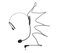 UKCOCO Micrófono Omnidireccional con Transmisor y Ligera para Amplificador de Voz Uso Profesional Conferencias Teatro Enseñanza y Guías Turísticas