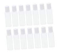 UKCOCO Mini Botellas De Plástico Para Cuidado De Lentes De Contacto, 25 Unidades, Tapa Hermética, Portátiles Para Viajes y Uso Diario