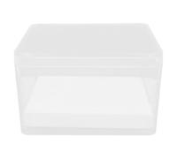 UKCOCO Mini Caja Transparente para Presentación de Insectos Pequeños Alfileres, Vitrina de Cubo para Muestras de Entomología, Caja de Exhibición Compacta y Portátil para Colecciones