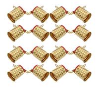 UKCOCO Mini Portalámparas LED E10 Base de Tornillo 20 Unidades Diseño Compacto para Accesorios de Iluminación y Experimentos Científicos de Circuitos Eléctricos