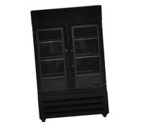UKCOCO Mini Refrigerador Decorativo Miniatura Accesorio Realista para Casa de Muñecas Diseño para de Paisajismo y Decoración de Mini Casas