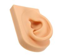 UKCOCO Modelo de Oreja Derecha de Silicona Suave Flexible y Realista para Práctica de Perforación y Exhibición de Joyas para Escuelas de y Talleres Educativos