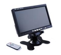 UKCOCO Monitor De Retrovisores LCD para Coche con Entrada De Video y Pantalla Automática para Cámara De y Función De Apagado Automático