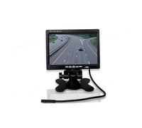 UKCOCO Monitor De Tft-LCD Color para Coche con Entrada De Video Pantalla De Retrovisor para Automóvil Soporte y IR Monitor De Respaldo Automático