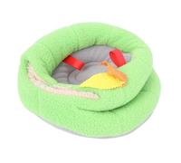 UKCOCO Nido de Loro Cálido y Suave de Algodón, Cama Hamaca Colgante para Pájaros Pequeños, Tamaño Mediano, Adecuado para Invierno, Accesorio Cómodo para Mascotas Pequeñas