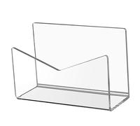 UKCOCO Organizador de Acrílico Transparente para Cartas y Soporte Práctico de Almacenamiento para Oficina y Escritorio Diseño y Portátil para Correspondencia y Archivos