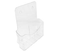 UKCOCO Organizador de Mural Transparente Soporte Práctico para Folletos y Archivos Estante de Pared para Oficina Almacenamiento Visible y Accesible