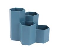 UKCOCO Organizador Hexagonal y Diseño de Compartimentos para Bolígrafos y Herramientas de Maquillaje Diseño de Compartimentos Recipiente de Pp Adecuado para y Padres Padres